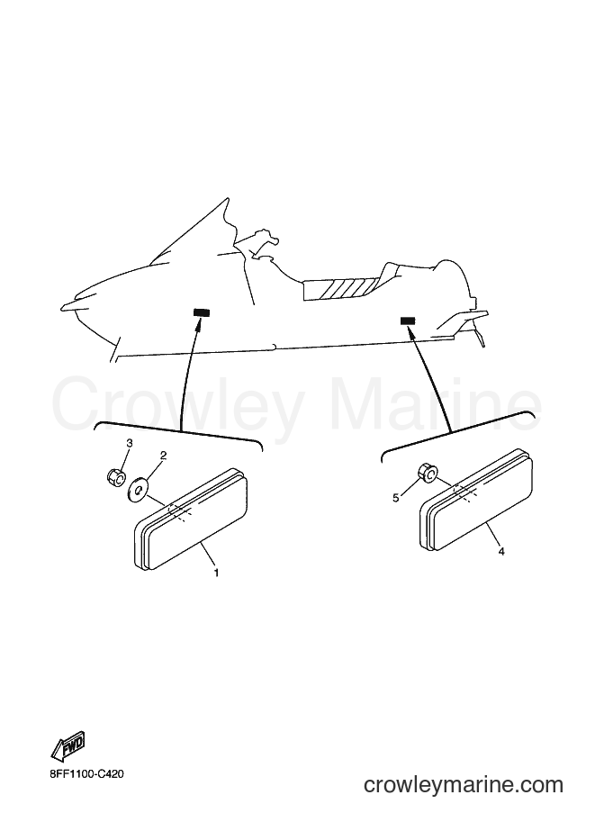 Yamaha Motors SXV60VT (8FD3) [020] - ELECTRICAL 3