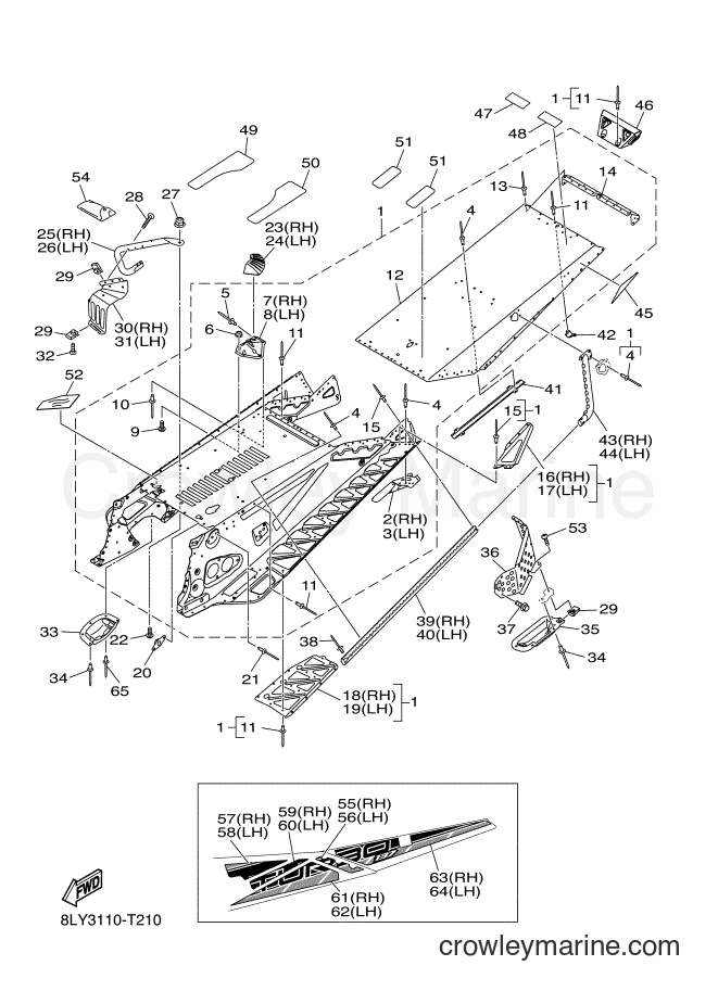 Yamaha Motors SRS10LL (8LY3) [010] - FRAME 2