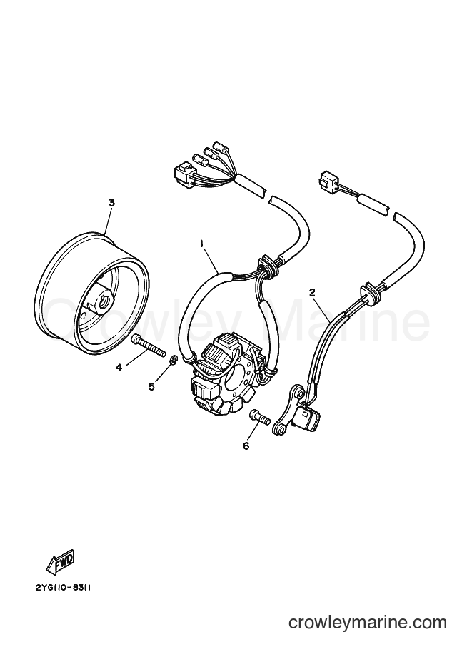 2000 Dirt Bike XT225 - XT225 (4BEU) [010] - GENERATOR
