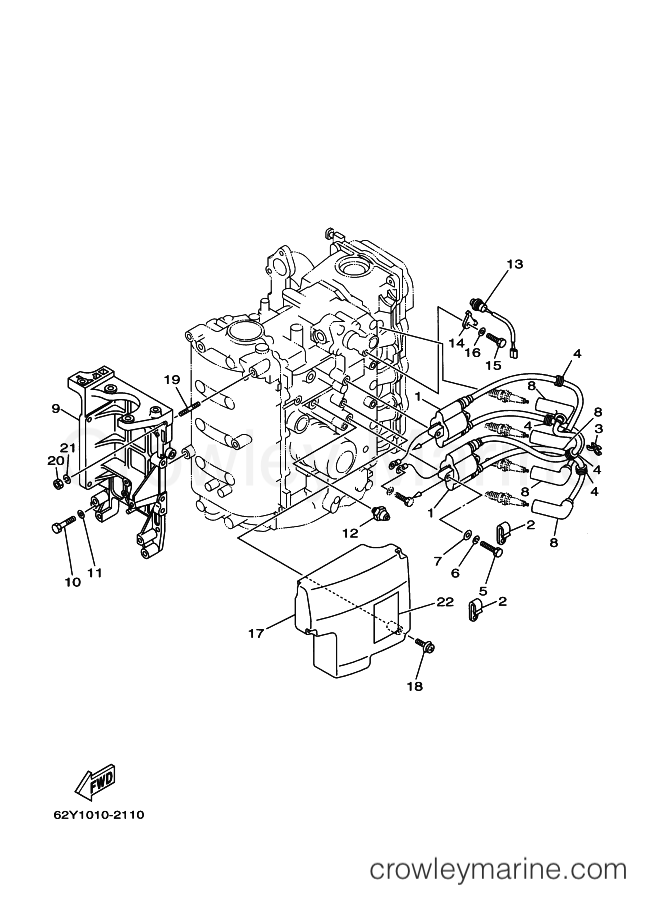 Yamaha Motors F50D (60A7) [040] - ELECTRICAL 1