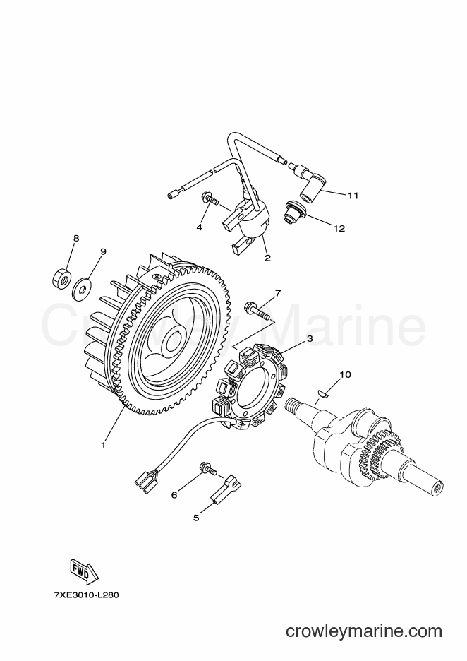 Yamaha Motors YS1070 (7XE3) [010] - GENERATOR