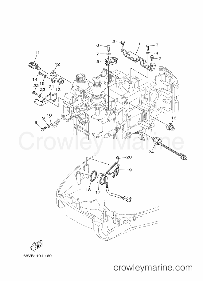 Yamaha Motors LF115XA-2012 (68WB) [060] - ELECTRICAL 3