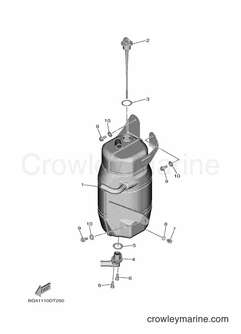 2019 ATV YXF850E - YXF850E (BG4E) [010] - OIL TANK
