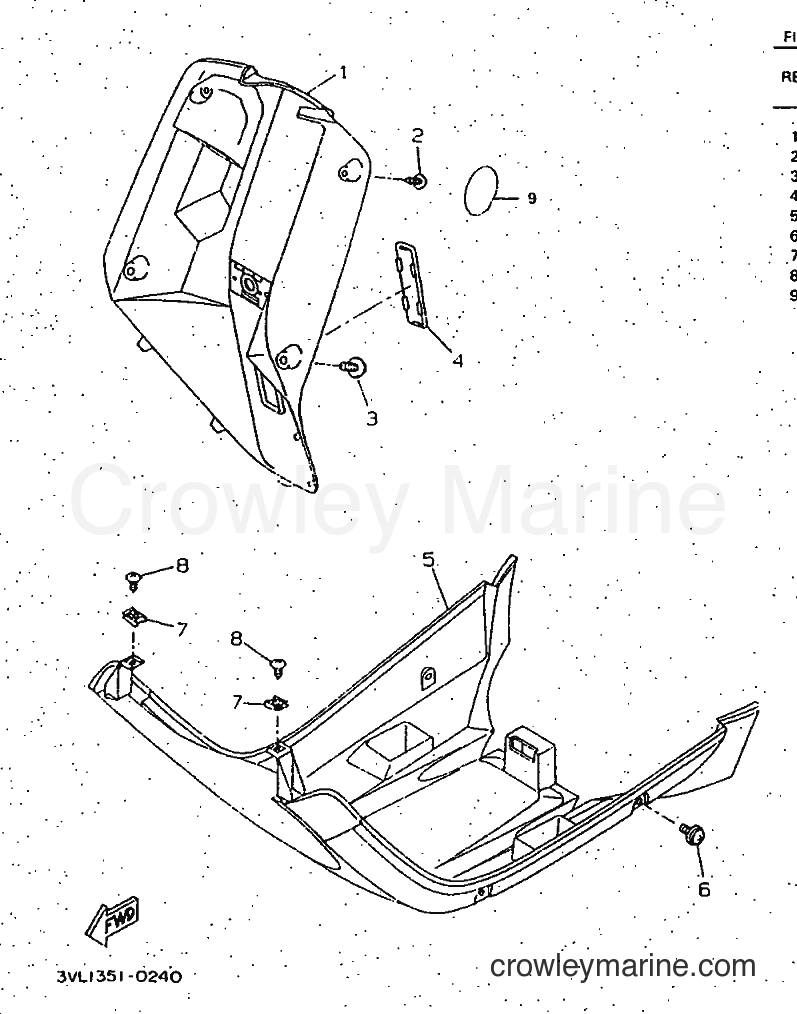 1997 Scooter CW50 - CW50 (4VVB) [999] - LEG SHIELD