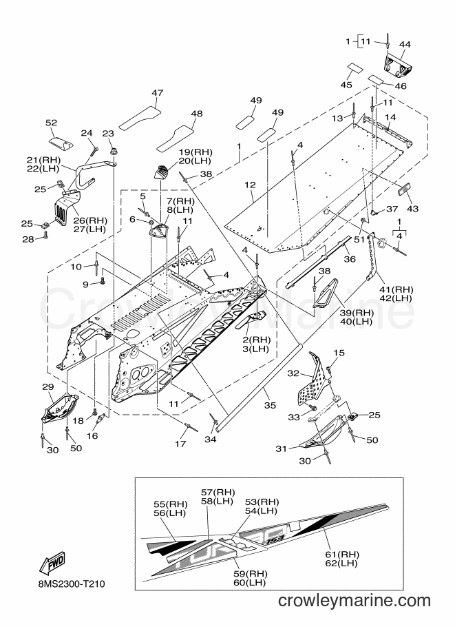 Yamaha Motors SRS10ML53 (8MS2) [010] - FRAME 2