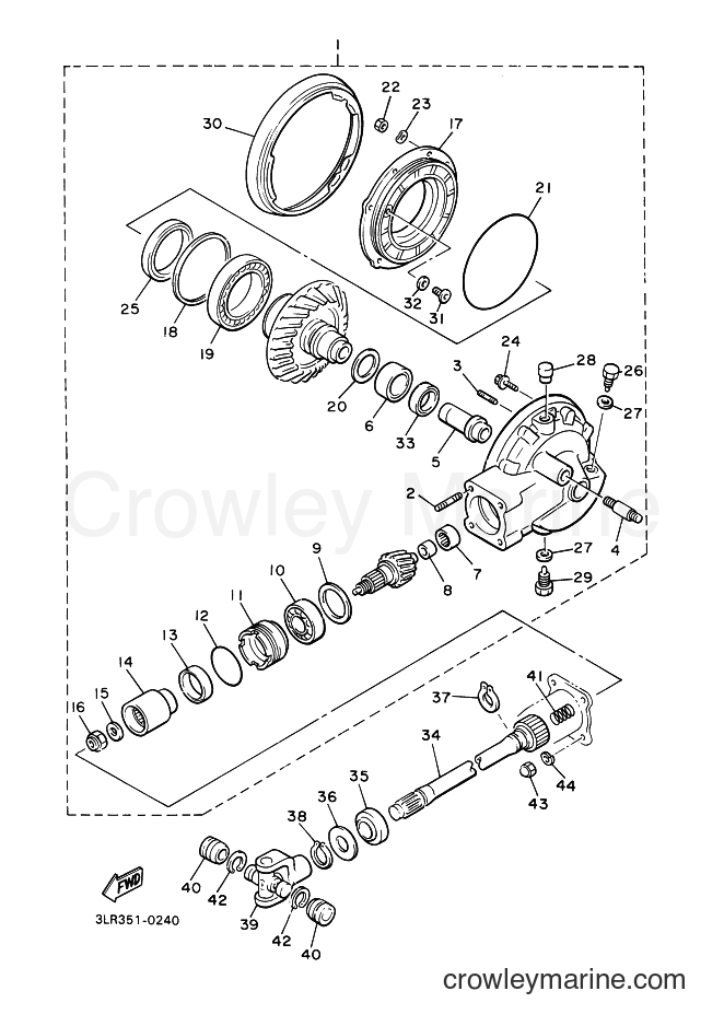 2000 Cruiser VMX12 - VMX12 (5GK2) [010] - DRIVE SHAFT