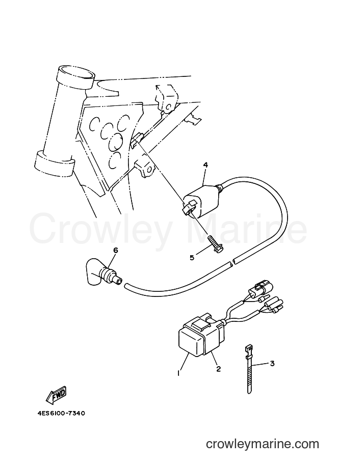 2000 Dirt Bike YZ80LW - YZ80LW (4LC7) [060] - ELECTRICAL 1