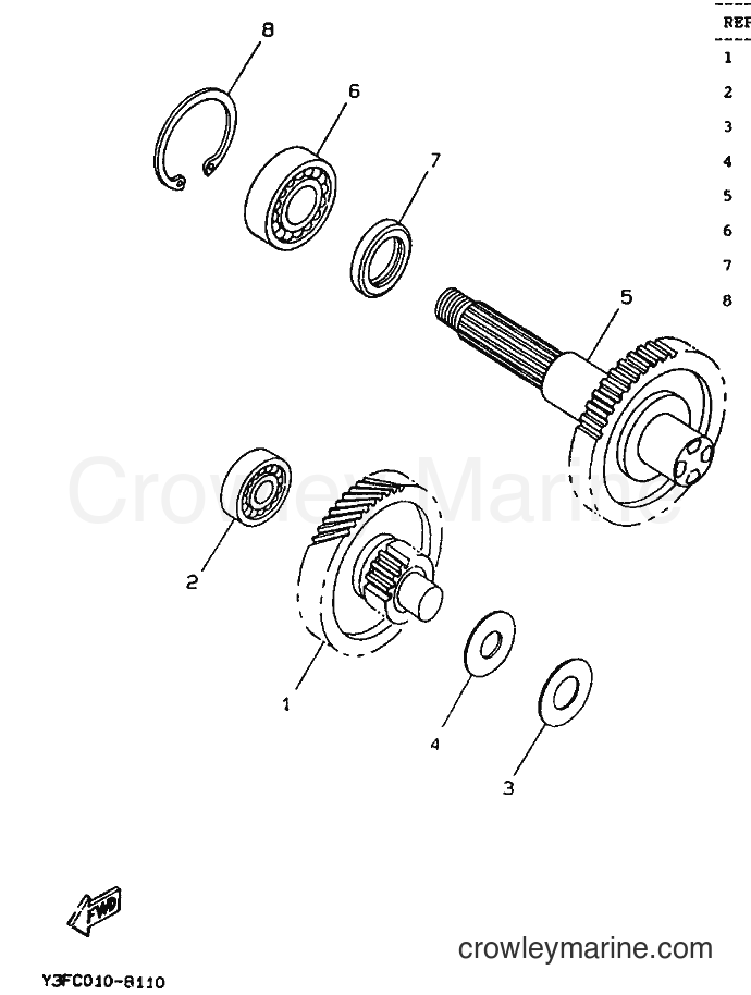 1992 Scooter CW50 - CW50 (3VL2) [999] - TRANSMISSION