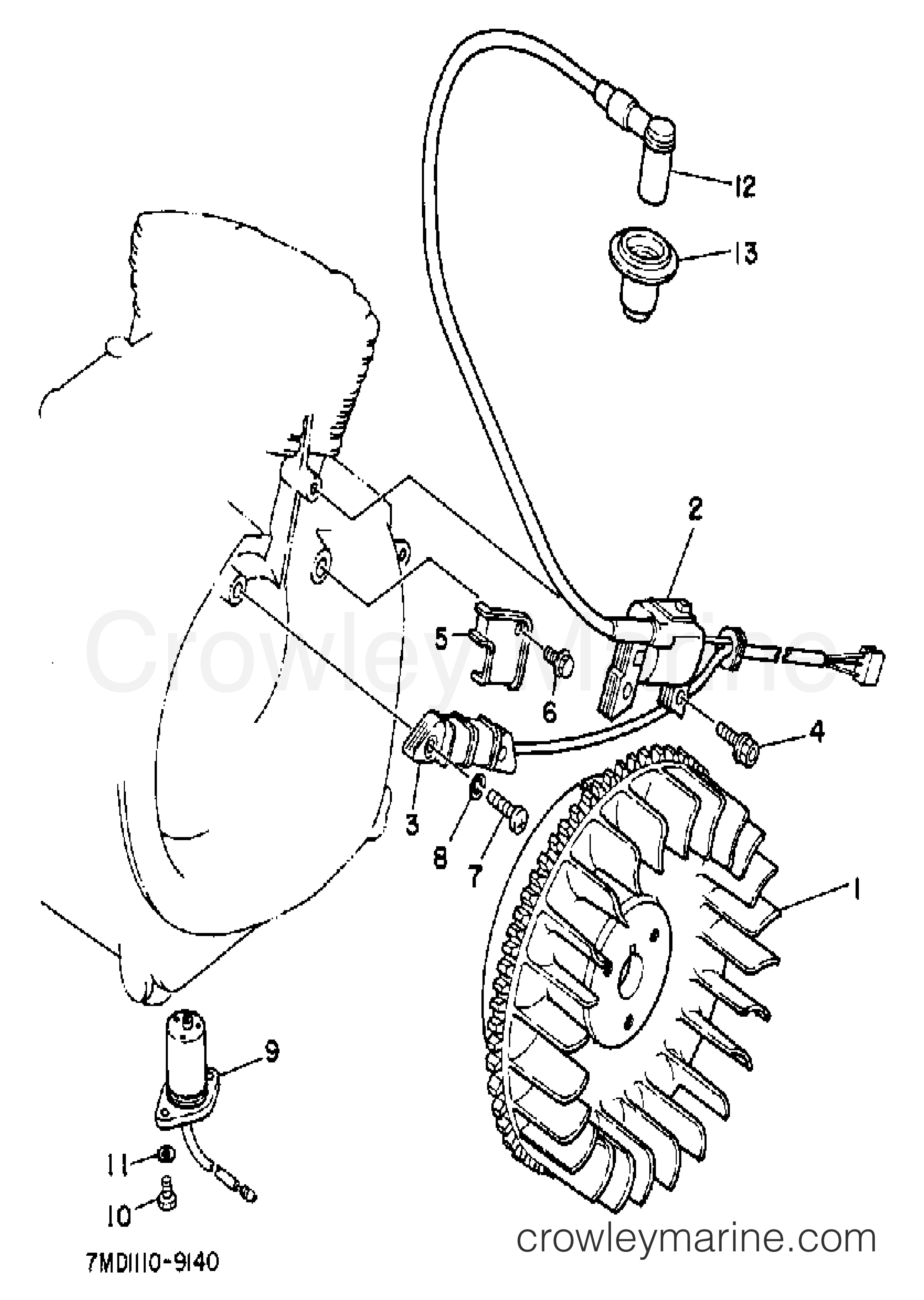 Yamaha Motors EF6000EA - MAGNETO EF6000EA