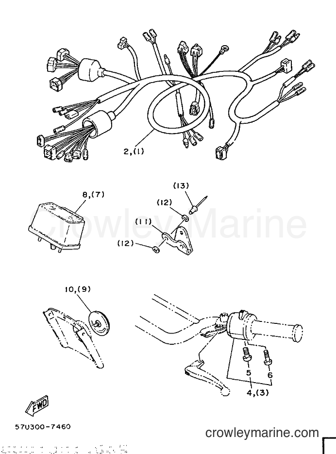 Yamaha Motors DT125LC (57U) [999] - ALTERNATE FOR ELECTRICAL