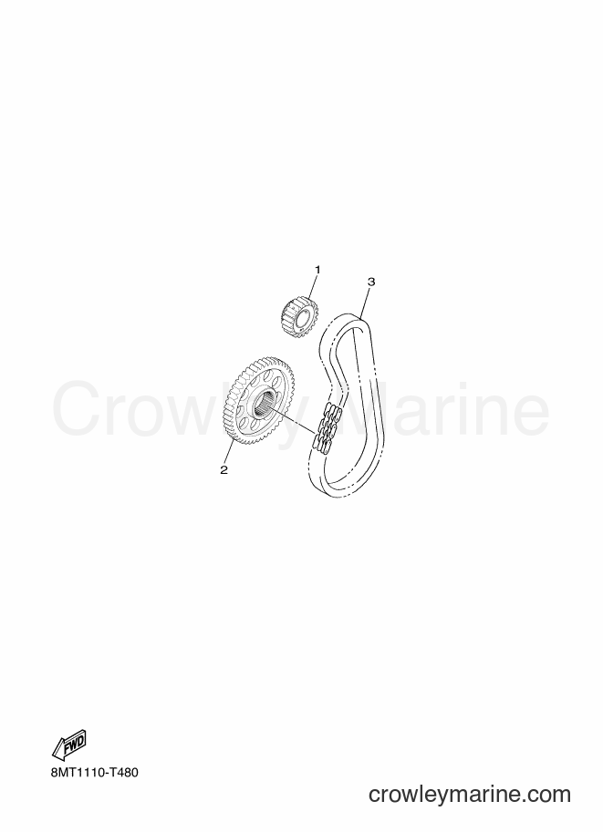 Yamaha Motors SRS10LD (8MB2) [010] - ALTERNATE DRIVE SETTING 2