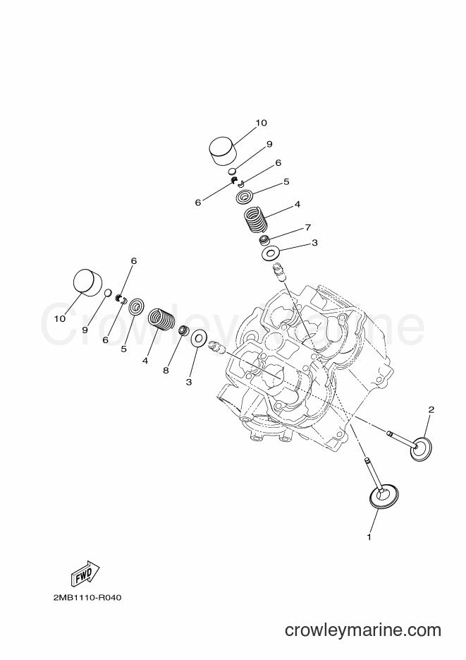 Yamaha Motors YXE700E (BN41) [010] - VALVE