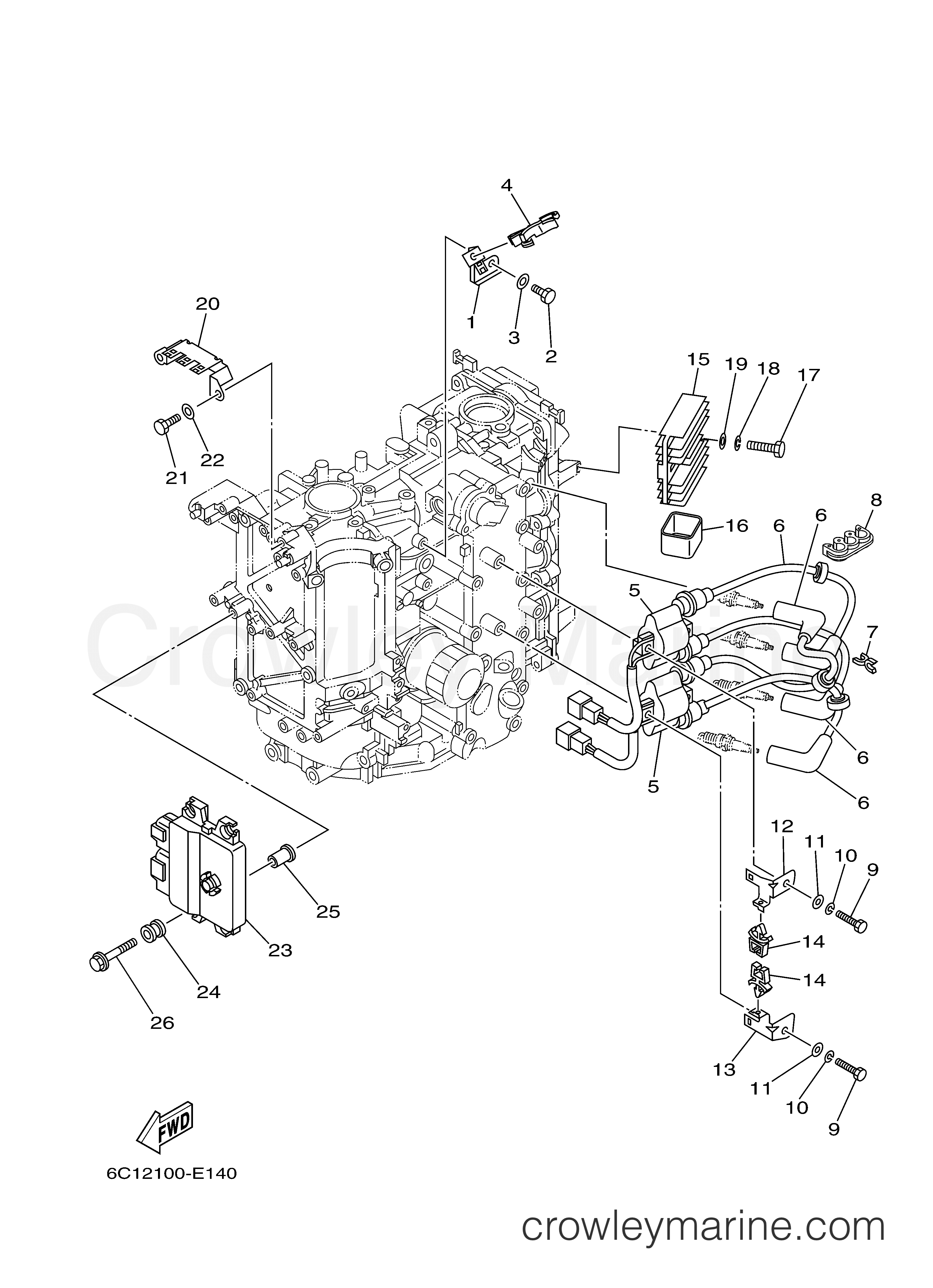 Yamaha Motors T50TLR - ELECTRICAL 1