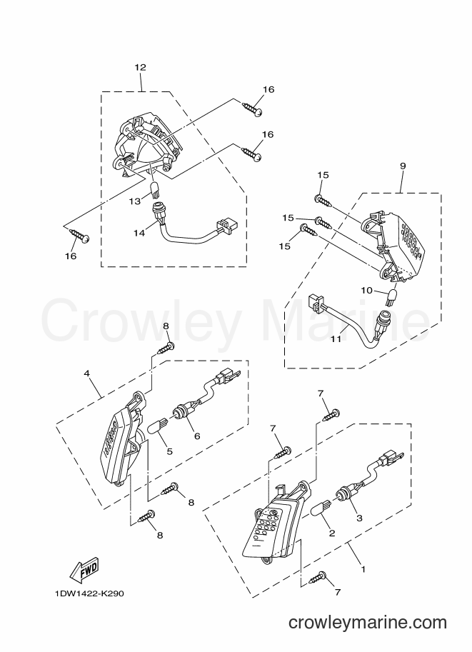 Yamaha Motors XC100N (1DW1) [010] - FLASHER LIGHT