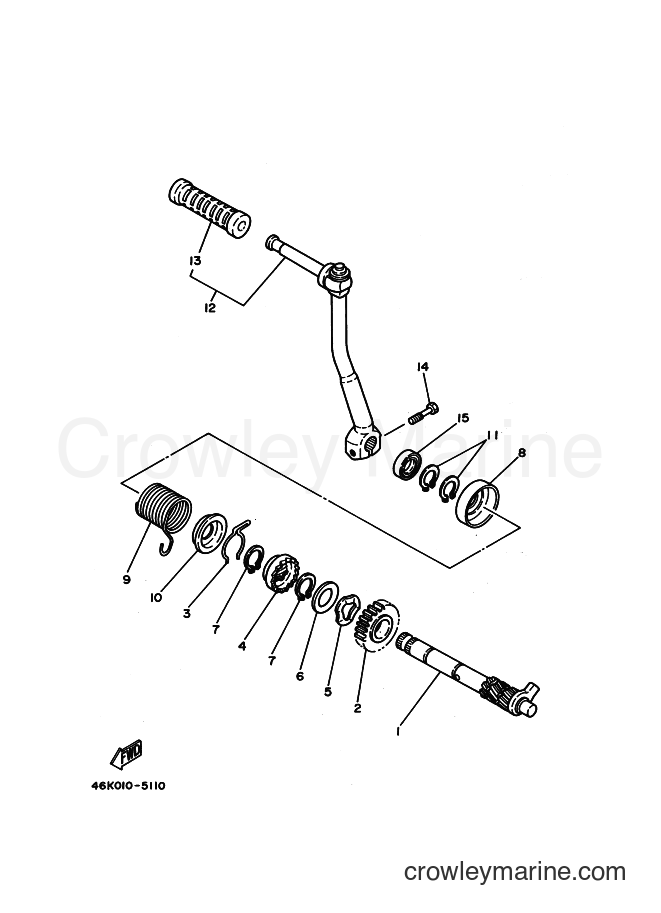 Yamaha Motors T80 (2FL) [999] - STARTER