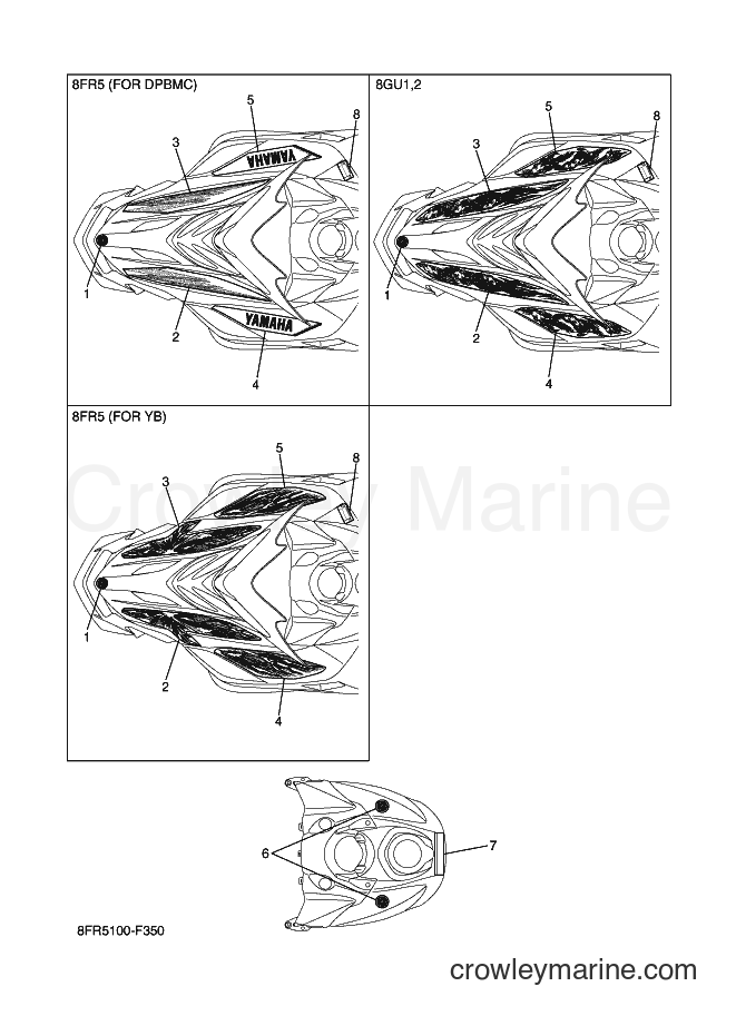 2007 Snowmobile RX10RS - RX10RS (8GU2) [010] - EMBLEM