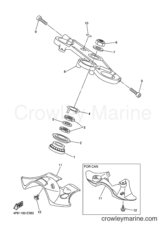 Yamaha Motors YZF-R6S (4P63) [010] - STEERING