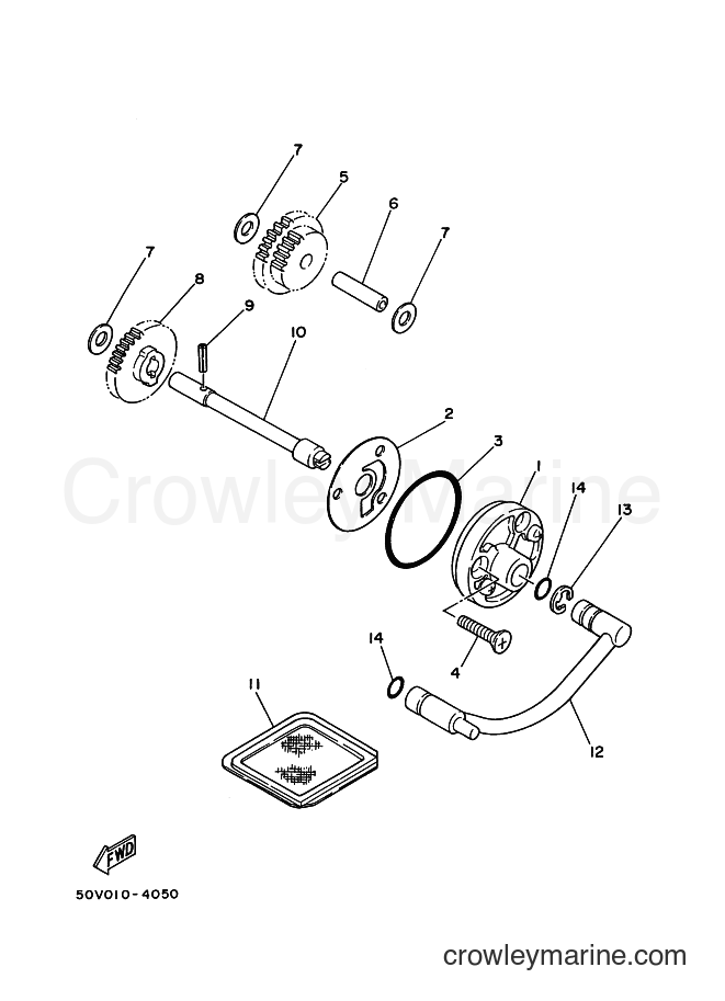 1993 Scooter XC125 - XC125 (3TE3) [999] - OIL PUMP