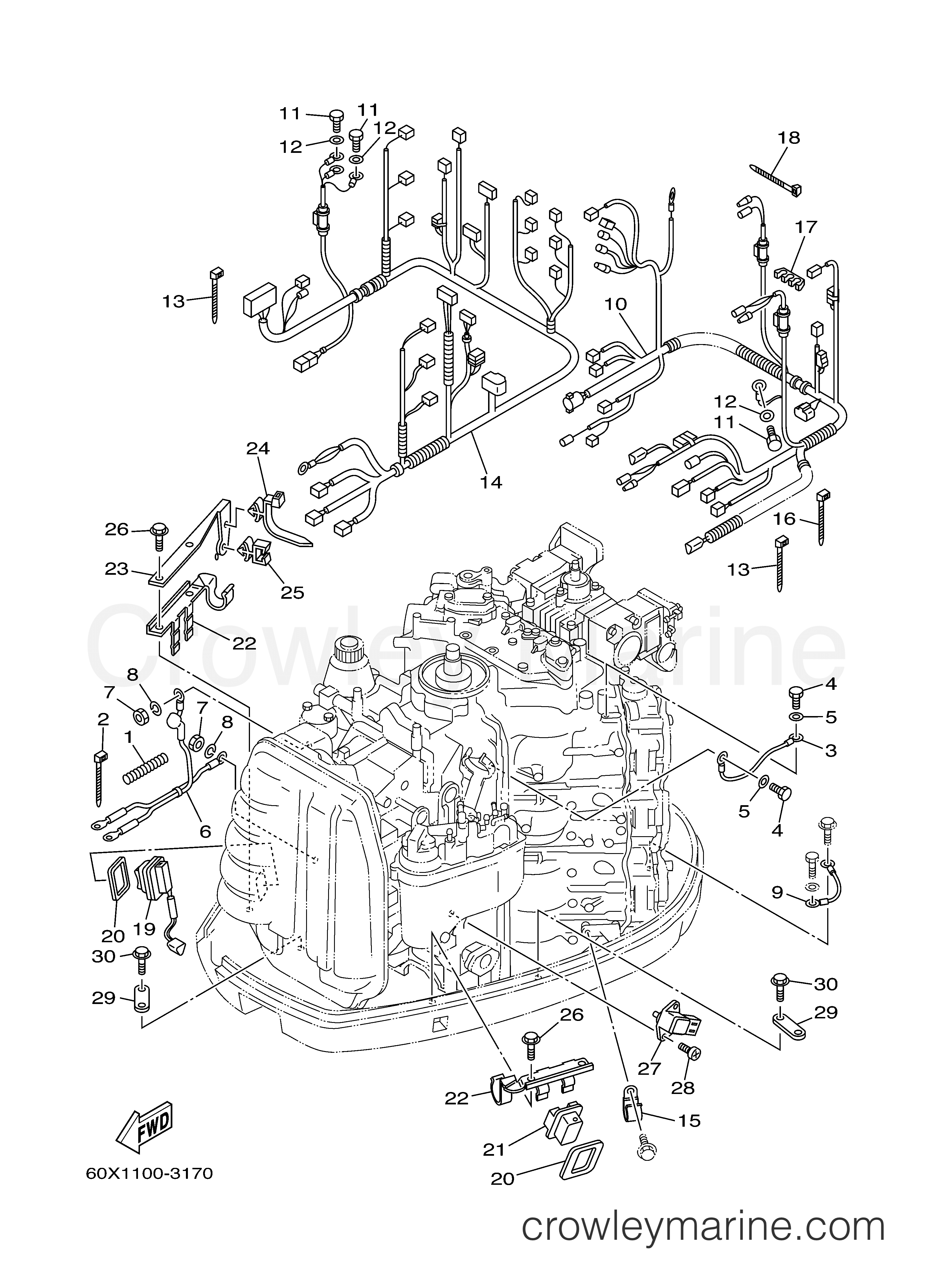Yamaha Motors VZ225TLRB - ELECTRICAL 2