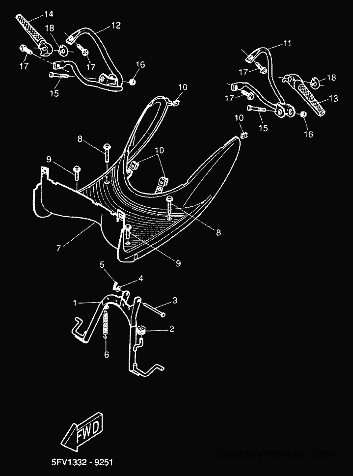 2000 Scooter YH50 - YH50 (5LD5) [020] - STAND & FOOTREST