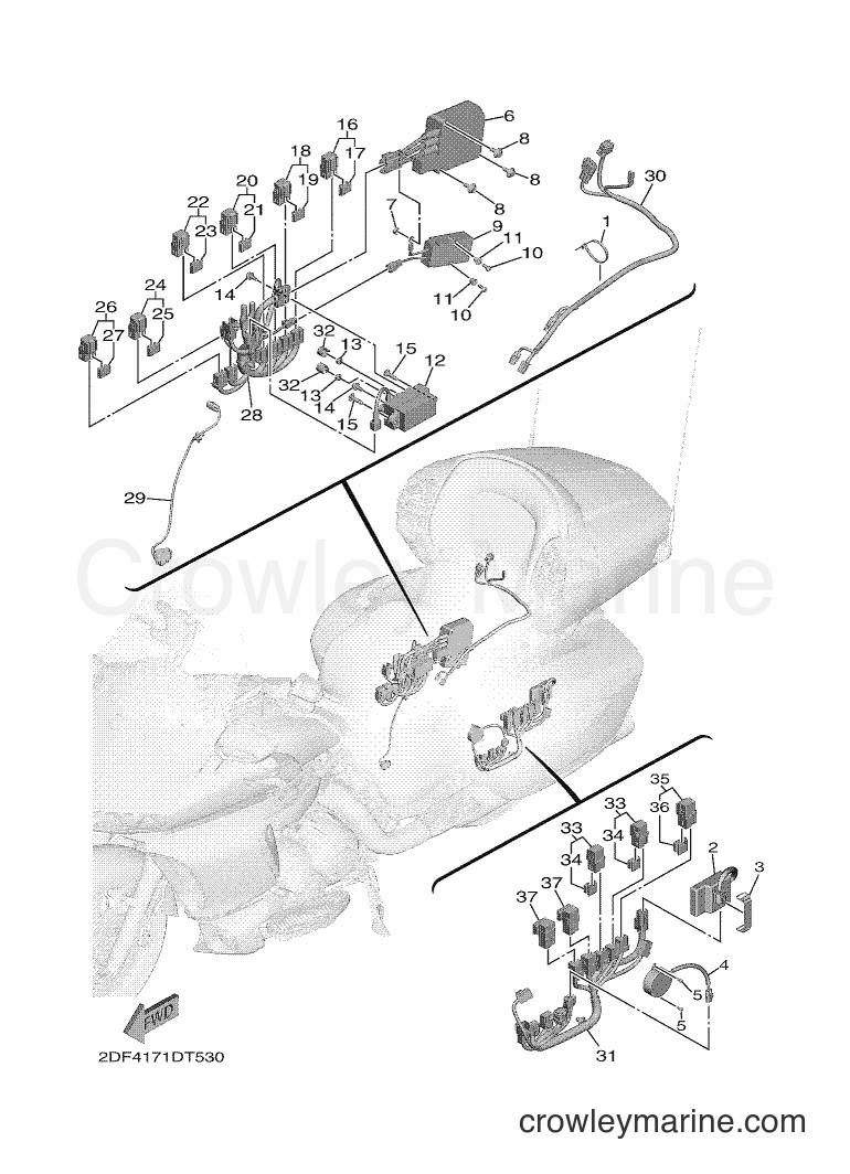 Yamaha Motors XV1900FDD (2DF4) [010] - ELECTRICAL 3