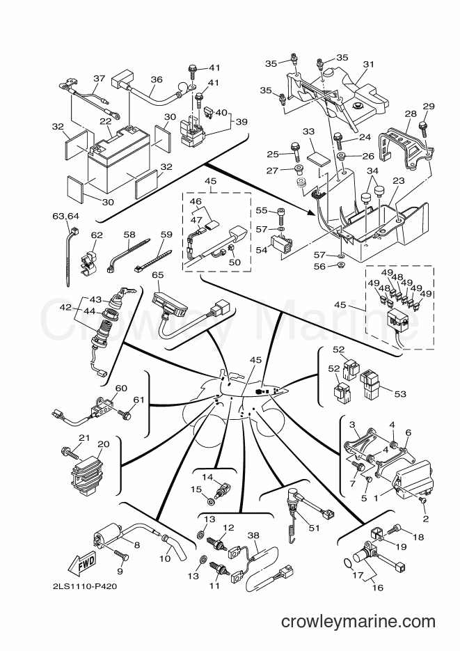 Yamaha Motors YFM700R (2LSV) [010] - ELECTRICAL 1
