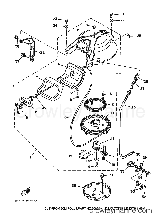 Yamaha Motors 25N (6L20) [020] - STARTER