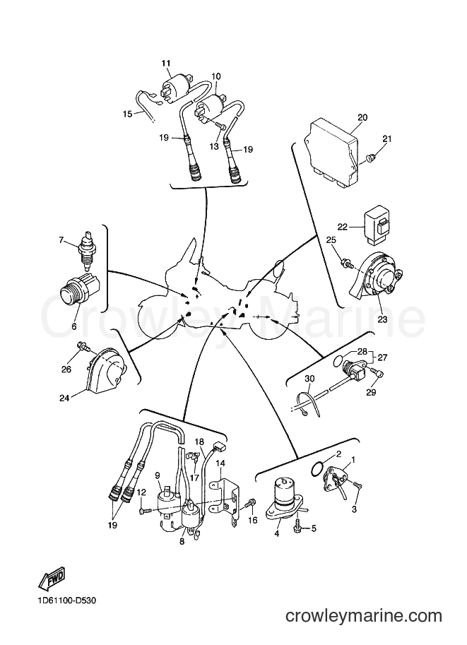 Yamaha Motors XVZ13CT (1D6C) [010] - ELECTRICAL 2