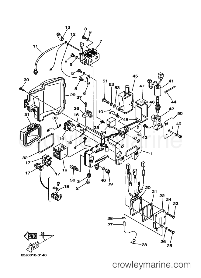 Yamaha Motors LX225TXR (65K) [040] - ELECTRICAL 3