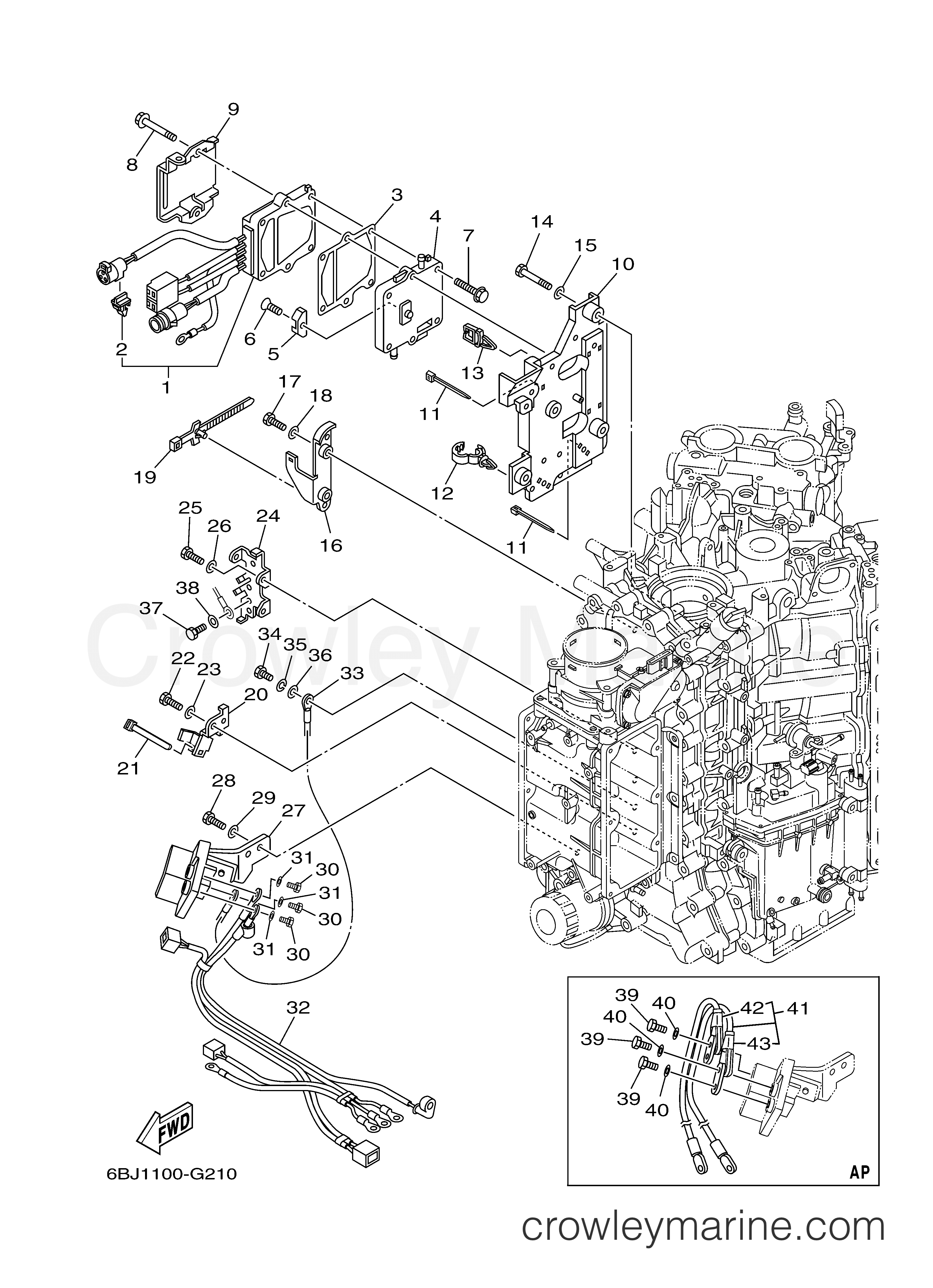 Yamaha Motors F350UCA - ELECTRICAL 4