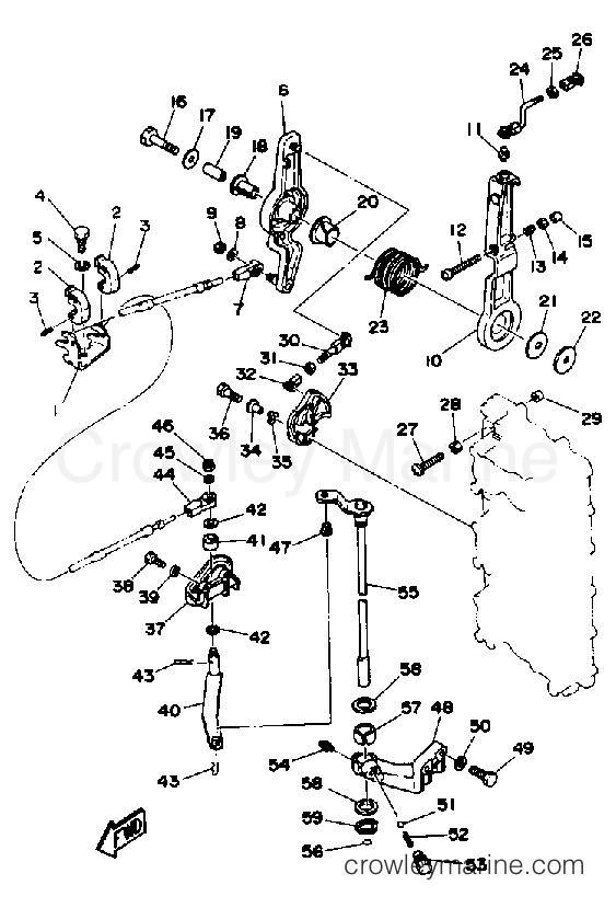 Yamaha Motors 150TLRP - CONTROL ENGINE