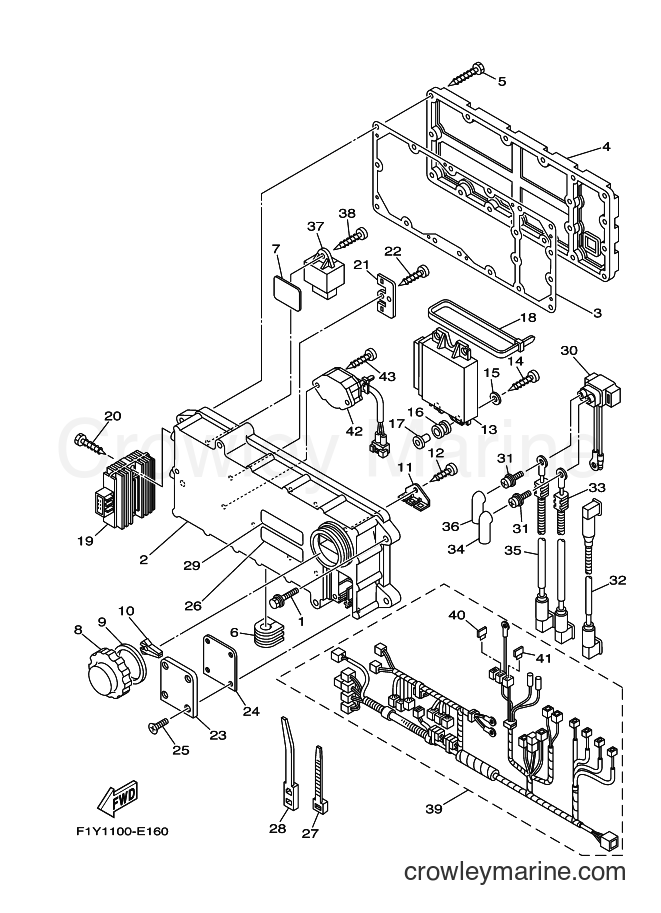 Yamaha Motors FX1000A-E (F1Y2) [010] - ELECTRICAL 1