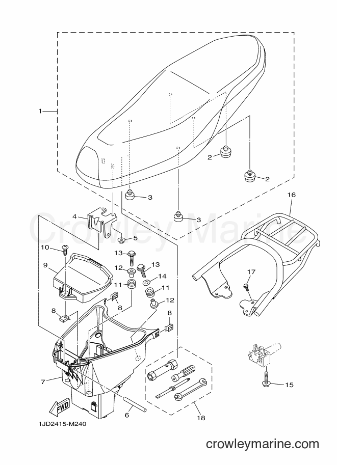 2016 Scooter T115C-5 - T115C-5 (BP41) [010] - SEAT