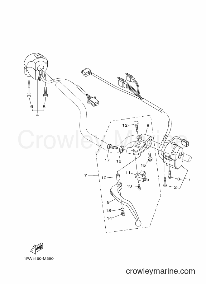 2014 Street Bike FZ150 - FZ150 (2SD2) [010] - HANDLE SWITCH & LEVER