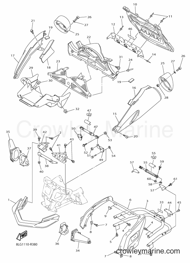 2017 Snowmobile RS10SUVL - RS10SUVL (8LG2) [020] - BUMPER