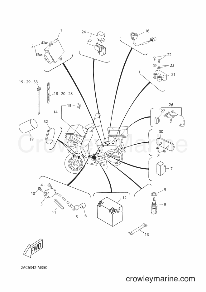 Yamaha Motors YN50FT (2AC6) [010] - ELECTRICAL 2