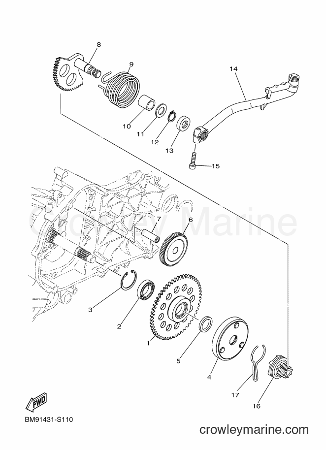 2017 Street Bike LTV125 - LTV125 (BM91) [010] - STARTER