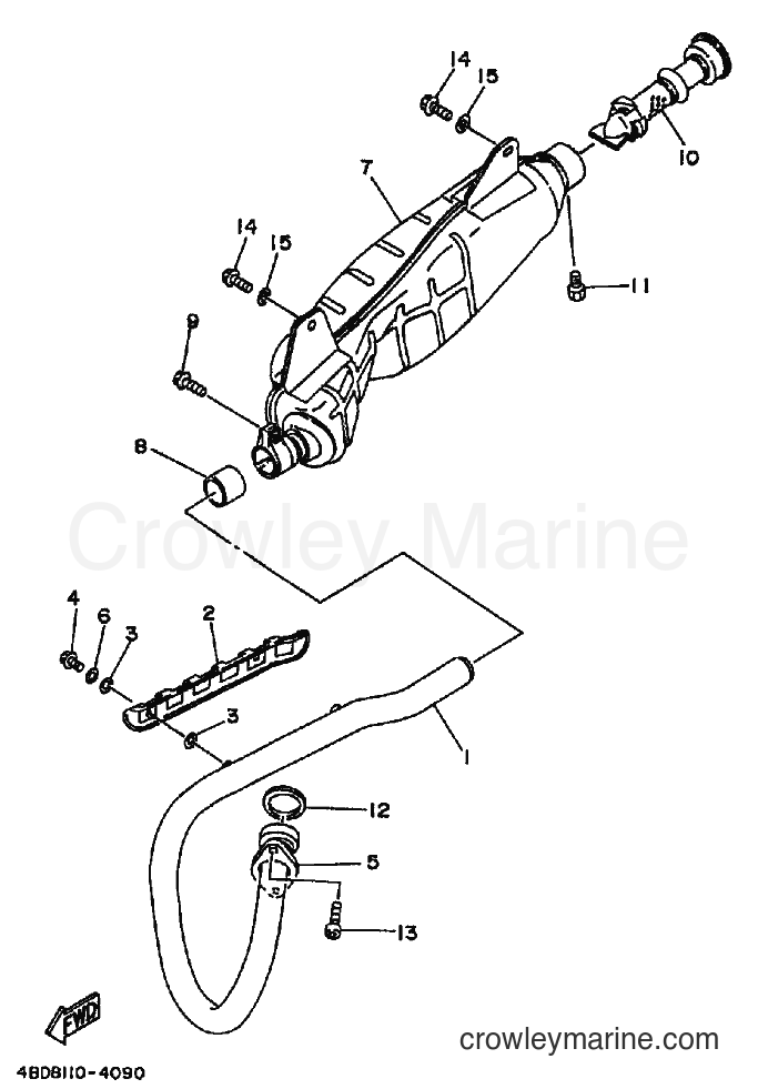 1997 ATV YFB250FW - YFB250FW (4KDC) [010] - EXHAUST