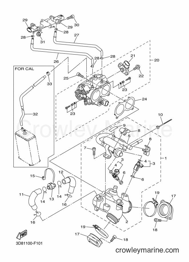 Yamaha Motors XVS1300CT (5S63) [020] - INTAKE 1