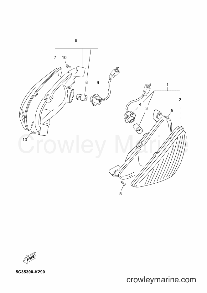 Yamaha Motors YN50F (5C39) [020] - FLASHER LIGHT