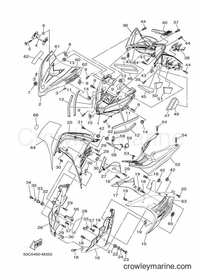 2013 Scooter T135HC - T135HC (50C5) [010] - LEG SHIELD