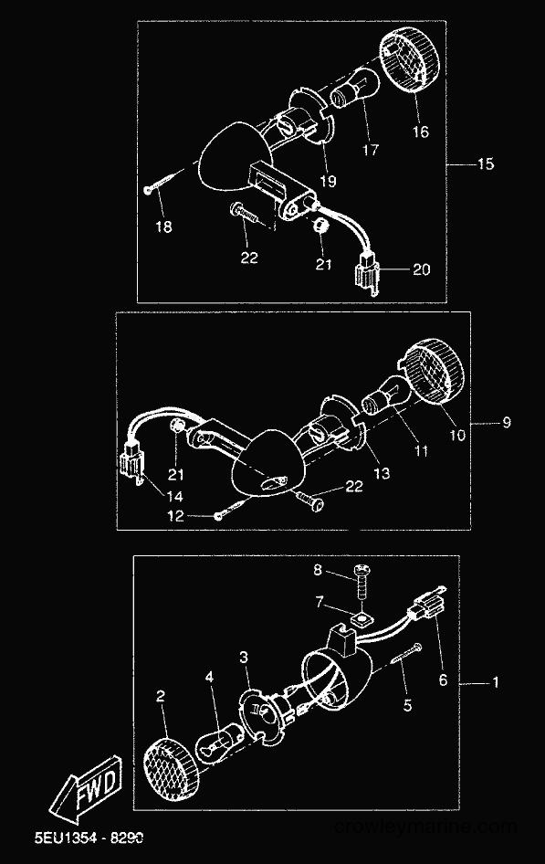 Yamaha Motors YH50 (5JB4) [050] - FLASHER LIGHT