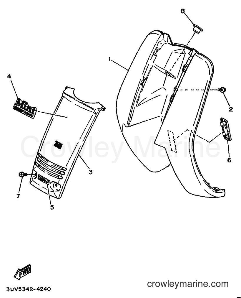 1994 Scooter SH50 - SH50 (3UV6) [999] - LEG SHIELD