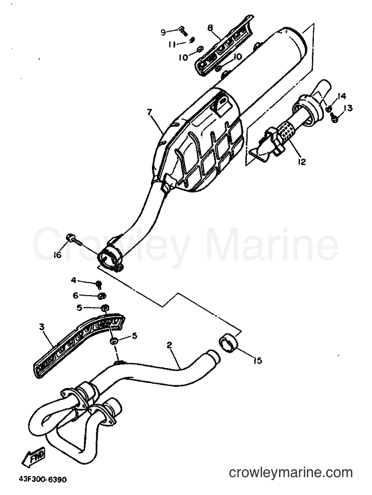 1986 Dirt Bike XT600 - XT600 (43F) [999] - ALTERNATE FOR ENGINE