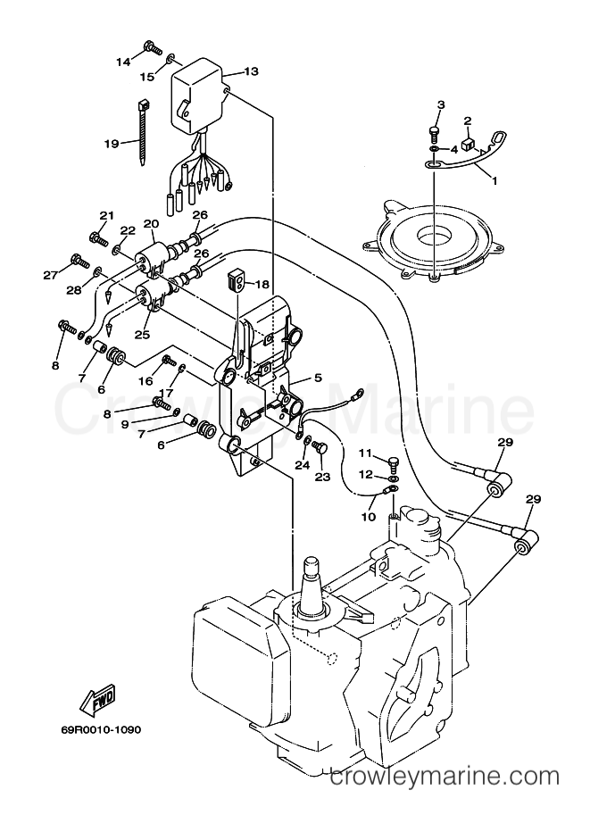 Yamaha Motors 25BMHS (69RD) [020] - ELECTRICAL 1