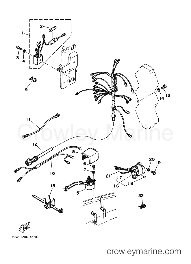 Yamaha Motors E60HMHD (69DC) [020] - ELECTRICAL 3
