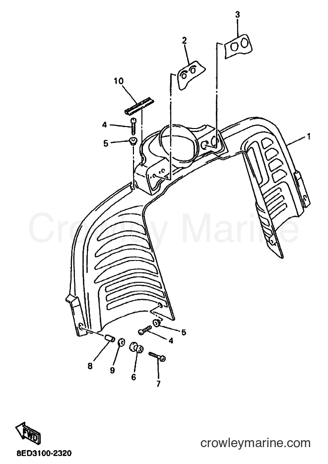 Yamaha Motors MM700 (8ED4) [030] - INSTRUMENT PANEL