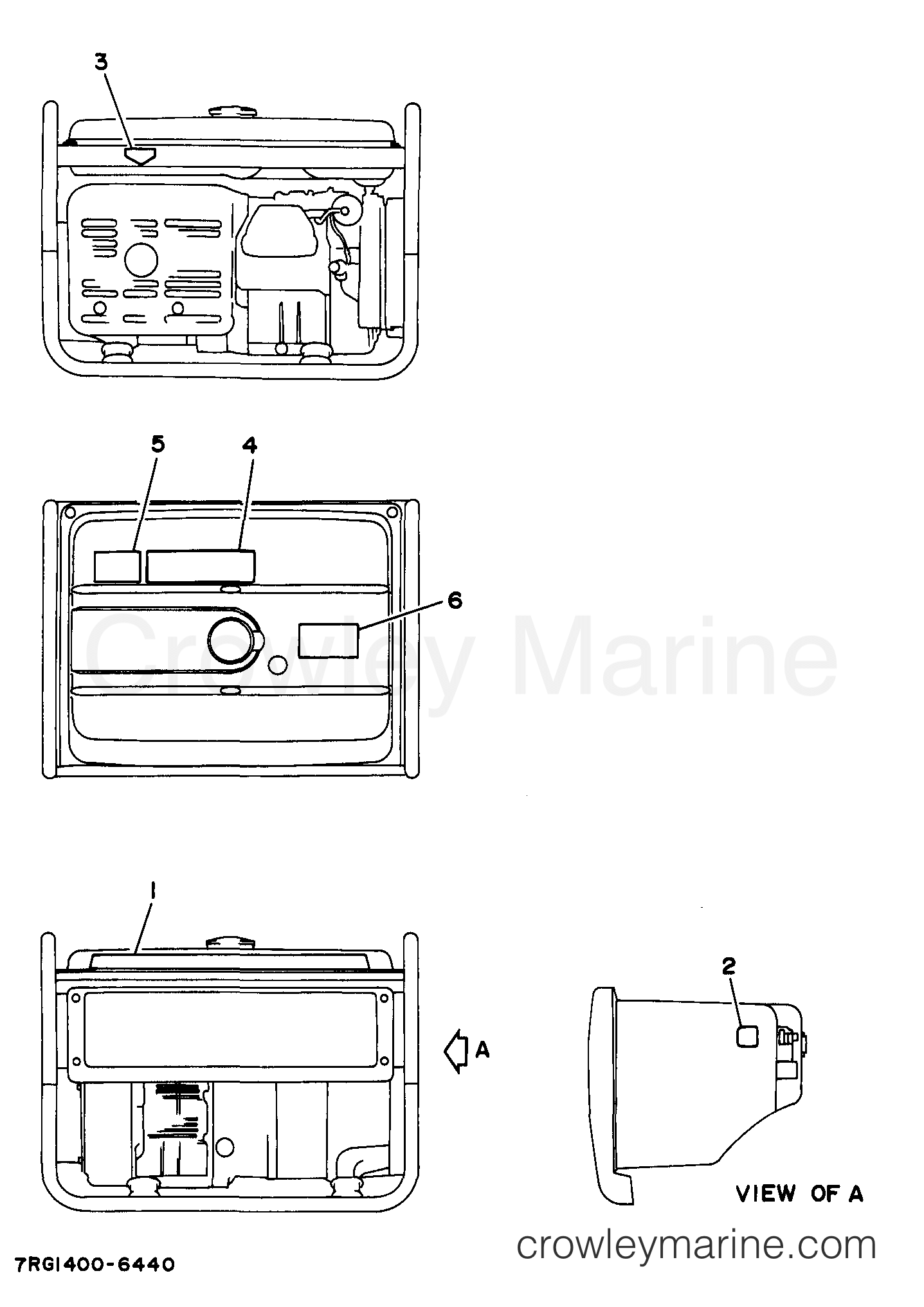Yamaha Motors YG4600D - EMBLEM LABEL