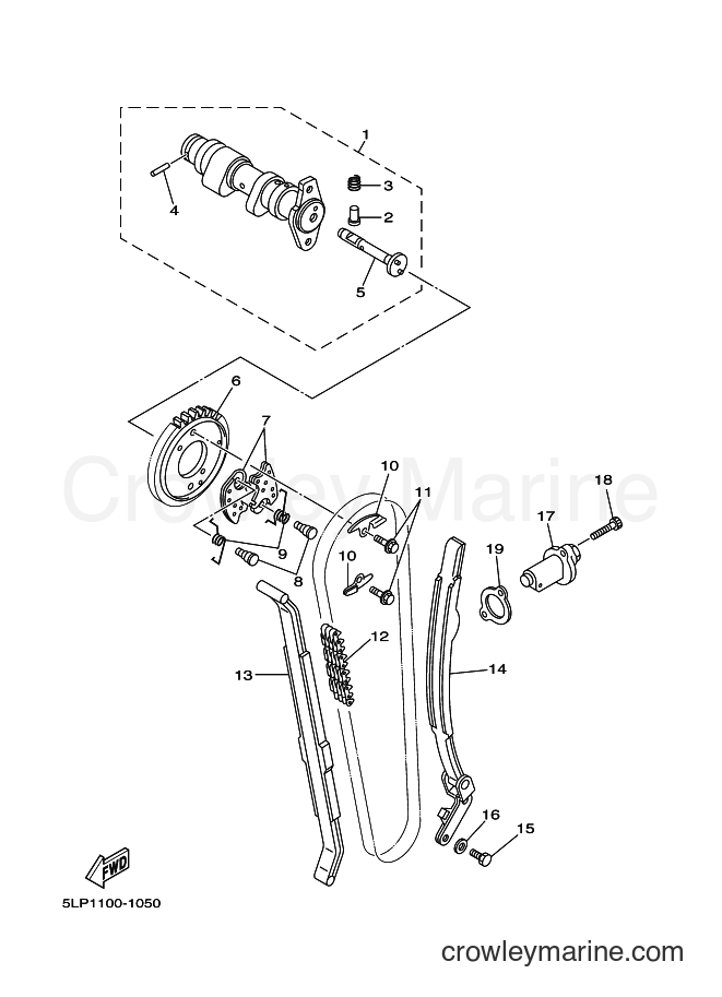 2003 ATV YFM660R - YFM660R (5LPB) [010] - CAMSHAFT & CHAIN