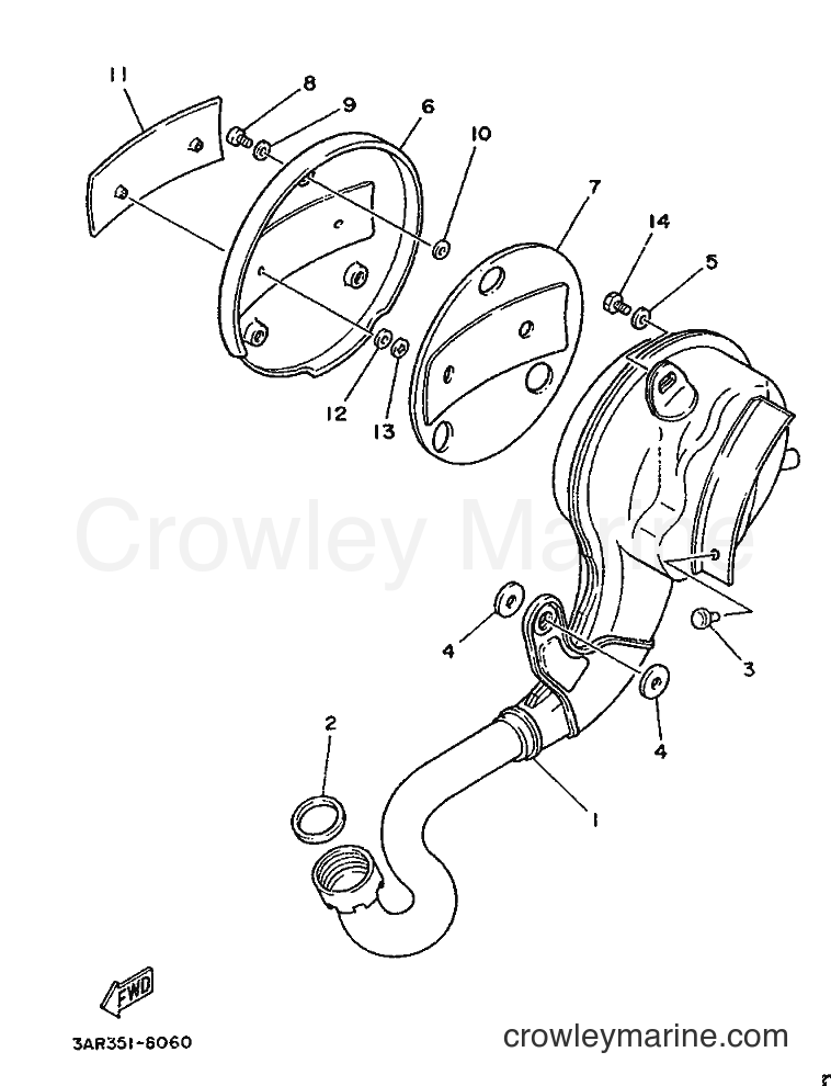 1988 Scooter LB50 - LB50 (3AR) [999] - EXHAUST